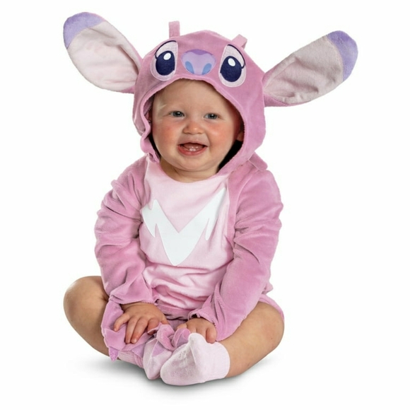 Baby Girl Sz 12-18 Months Angel/Lilo & Stitch Costume - Picture 2 of 8